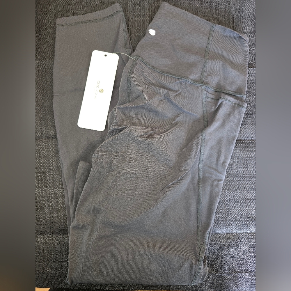 CRZ YOGA Black Sports Leggings